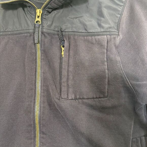 VTG Converse One Star Mens Jacket Navy Blue Full Zip Size Small Made In USA - Picture 4 of 16